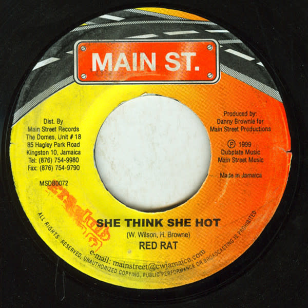Red Rat - She Think She Hot - Vinyl, 7", 45 RPM - 428083866
