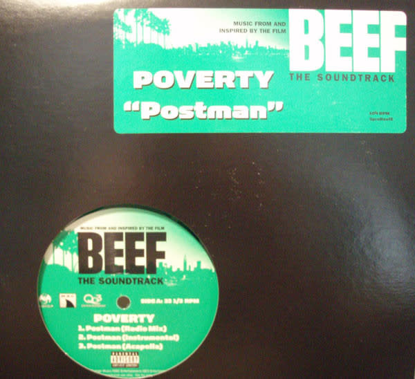 Poverty (2), Ice Cube - Beef The Soundtrack - Vinyl, 12", 33 ⅓ RPM, Promo, Green Translucent  - 440061297