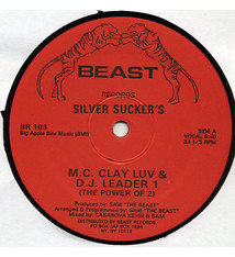 M.C. Clay Luv, D.J. Leader 1 - Silver Sucker's - Vinyl, 12", 33 ⅓ RPM - 461885709