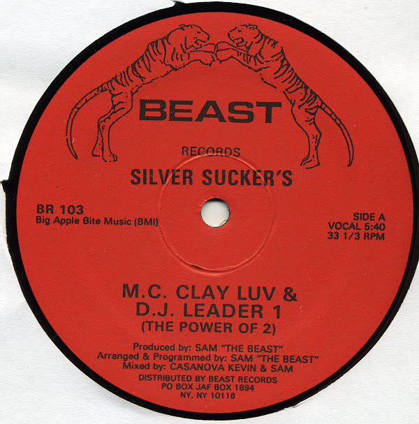 M.C. Clay Luv, D.J. Leader 1 - Silver Sucker's - Vinyl, 12", 33 ⅓ RPM - 461885709