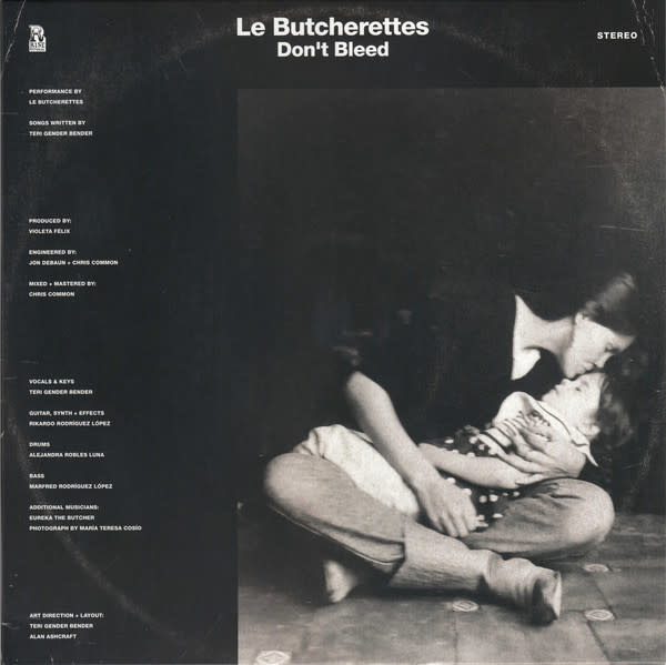 Le Butcherettes - Don't Bleed - Vinyl, 12", 45 RPM, EP, Stereo, Black/ White Split - 439762370
