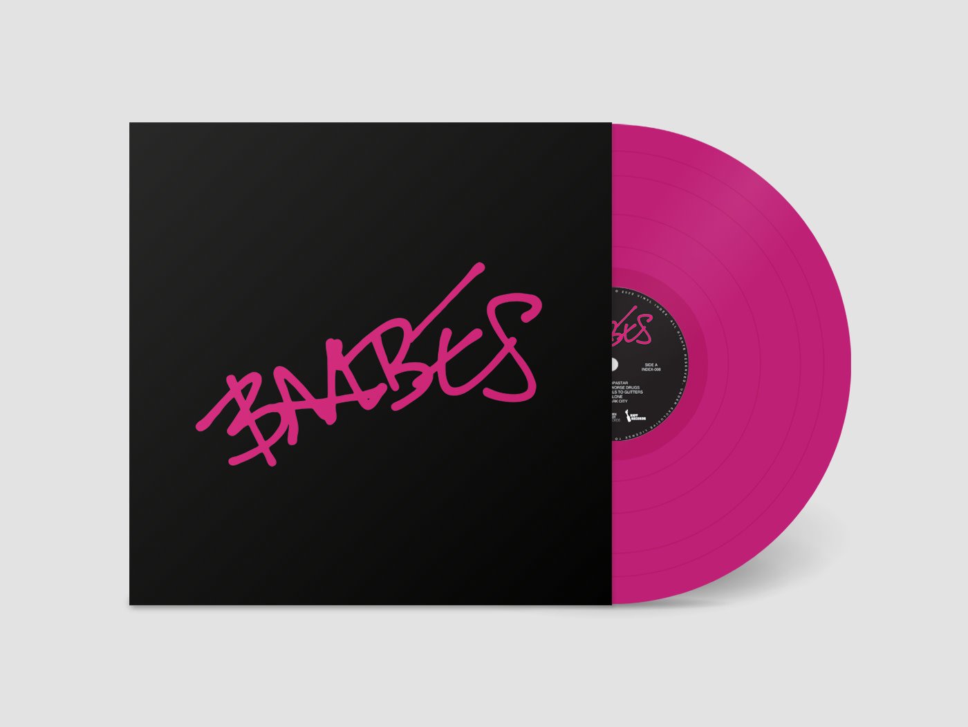 BAABES - BAABES - Vinyl, 12", LP, Limited Edition, Hot Pink