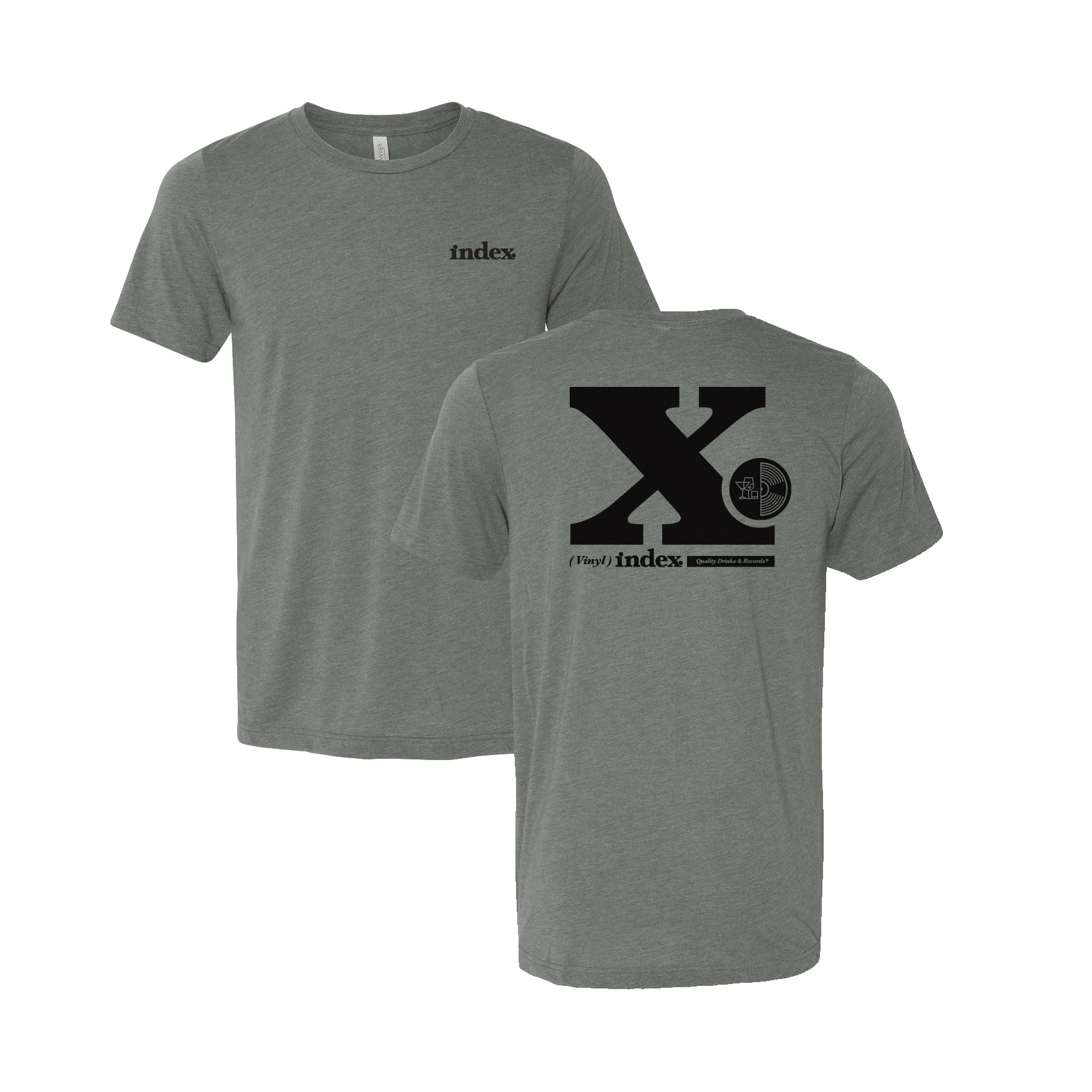 vinyl index. - x. quality - T-Shirt