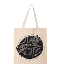 vinyl index. - RSD '23 in 3D - Tote Bag - Natural