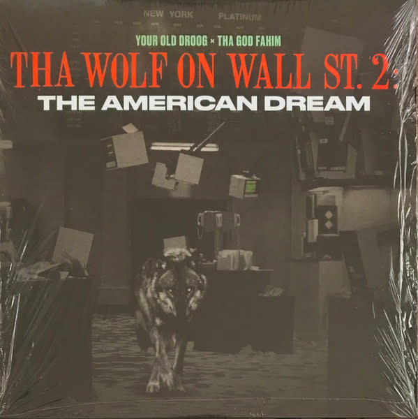 Your Old Droog, ThaGodFahim - Tha Wolf On Wall St. 2: The American Dream - Vinyl, LP, Album, Limited Edition, Stereo, Red, White & Blue - 1832478123
