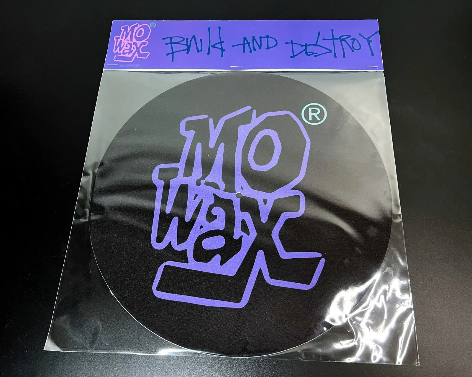 MO WAX (limited edition of 90) - slipmat