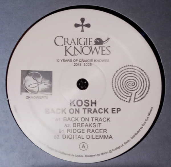 Kosh (7) - Back on Track - Vinyl, 12", 33 ⅓ RPM, EP - 2081353941