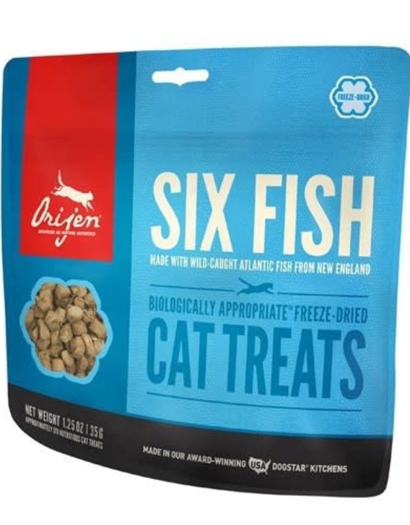 orijen six fish cat treats