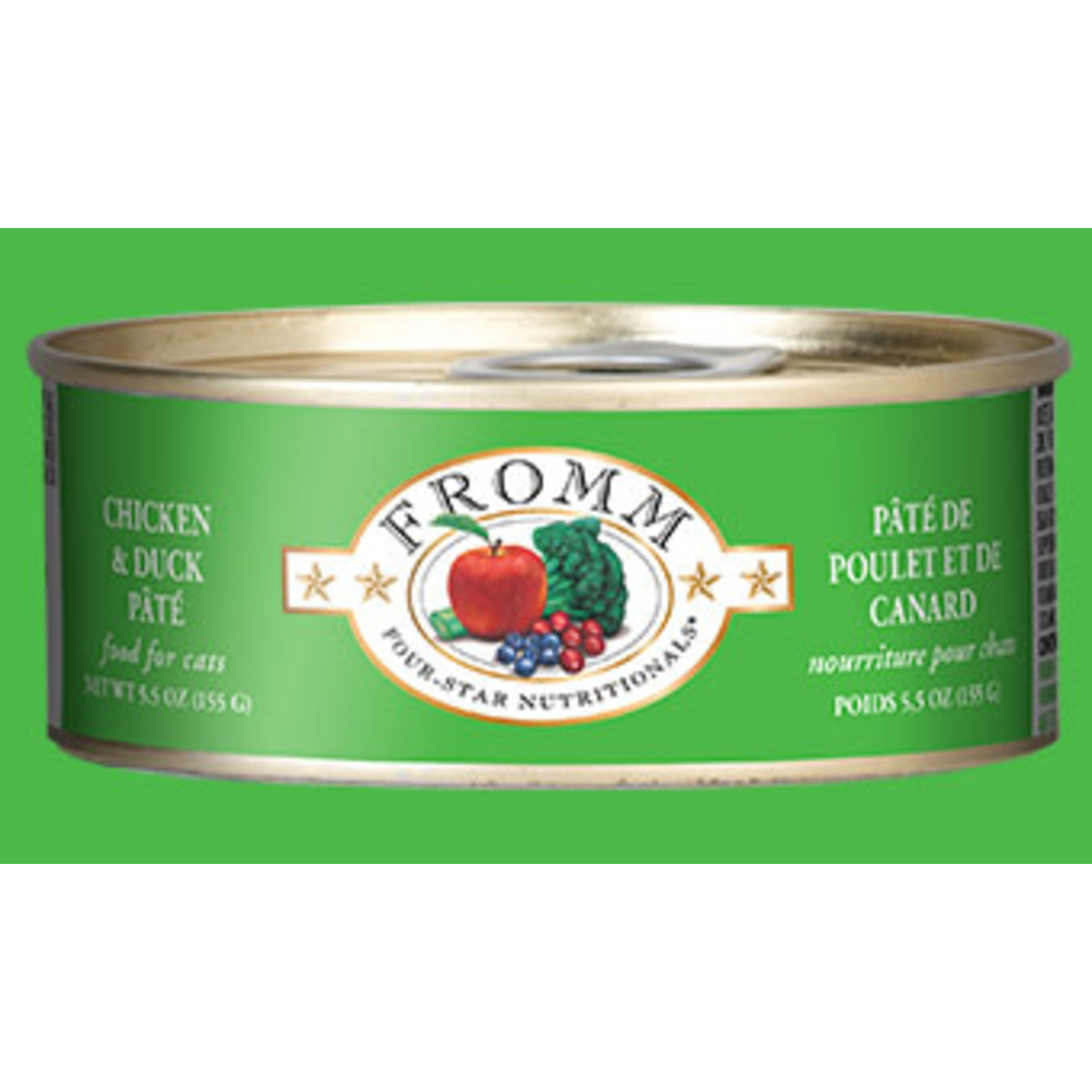 Fromm Family Fromm Chicken & Duck Pâté Canned Cat Food 5.5oz