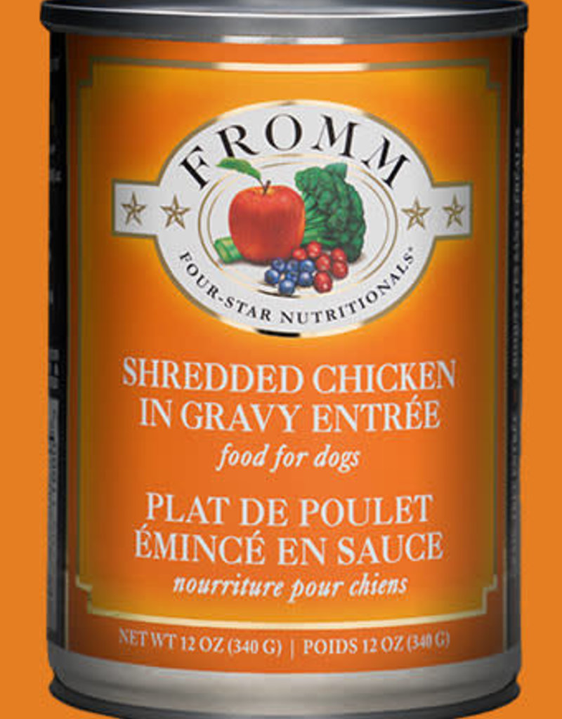 FROMM Shredded Chicken Can Dog 13oz St Petersbark, LLC