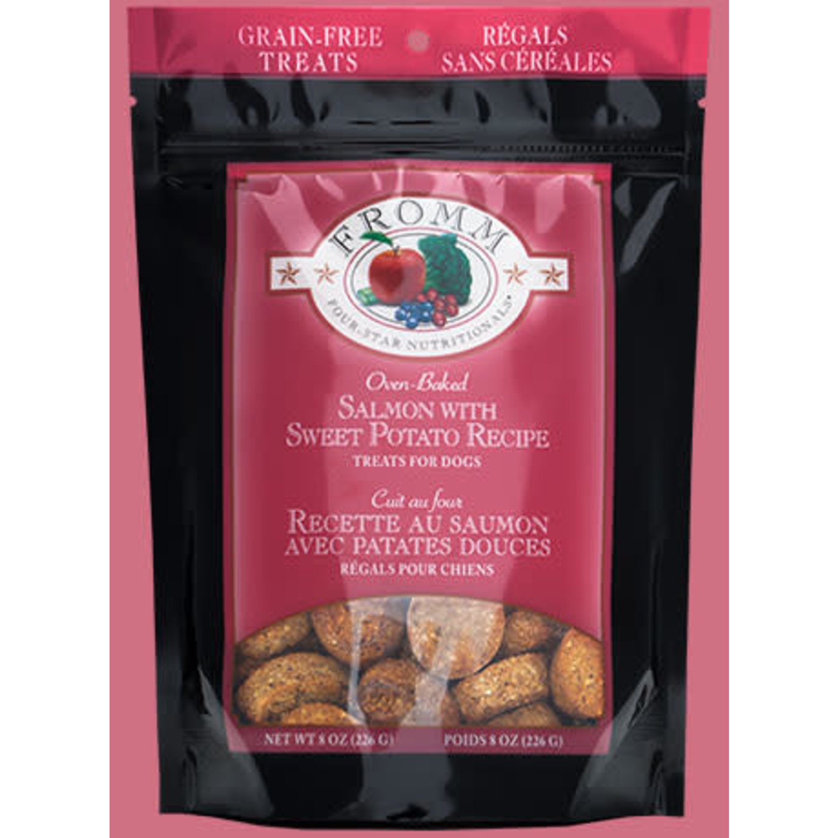 Fromm Family Fromm Salmon with Sweet Potato Dog Treats 8oz