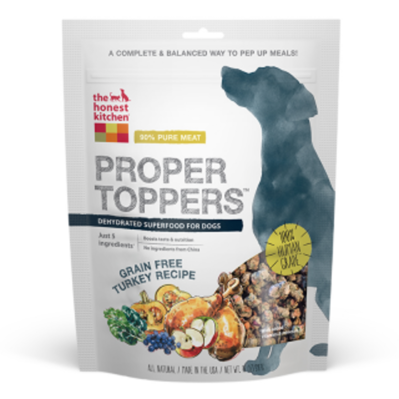 Honest Kitchen Proper Topper Turkey Dog Food Topper 5.5oz