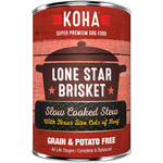 Koha KOHA Lone Star Brisket Stew Beef Canned Dog Food 12.7oz