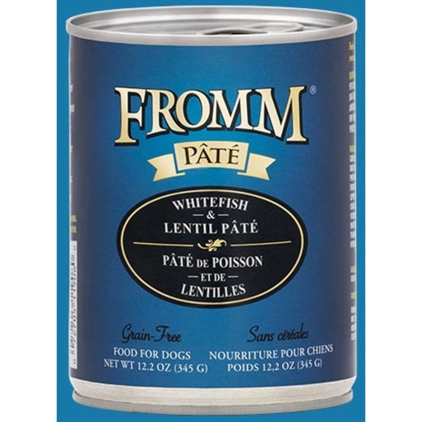 Fromm Family Fromm Whitefish & Lentil Pâté Canned Dog Food 12.2oz
