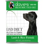 Dave's Pet Food Dave's Restricted Diet Bland Lamb and Rice Canned Dog Food 13oz