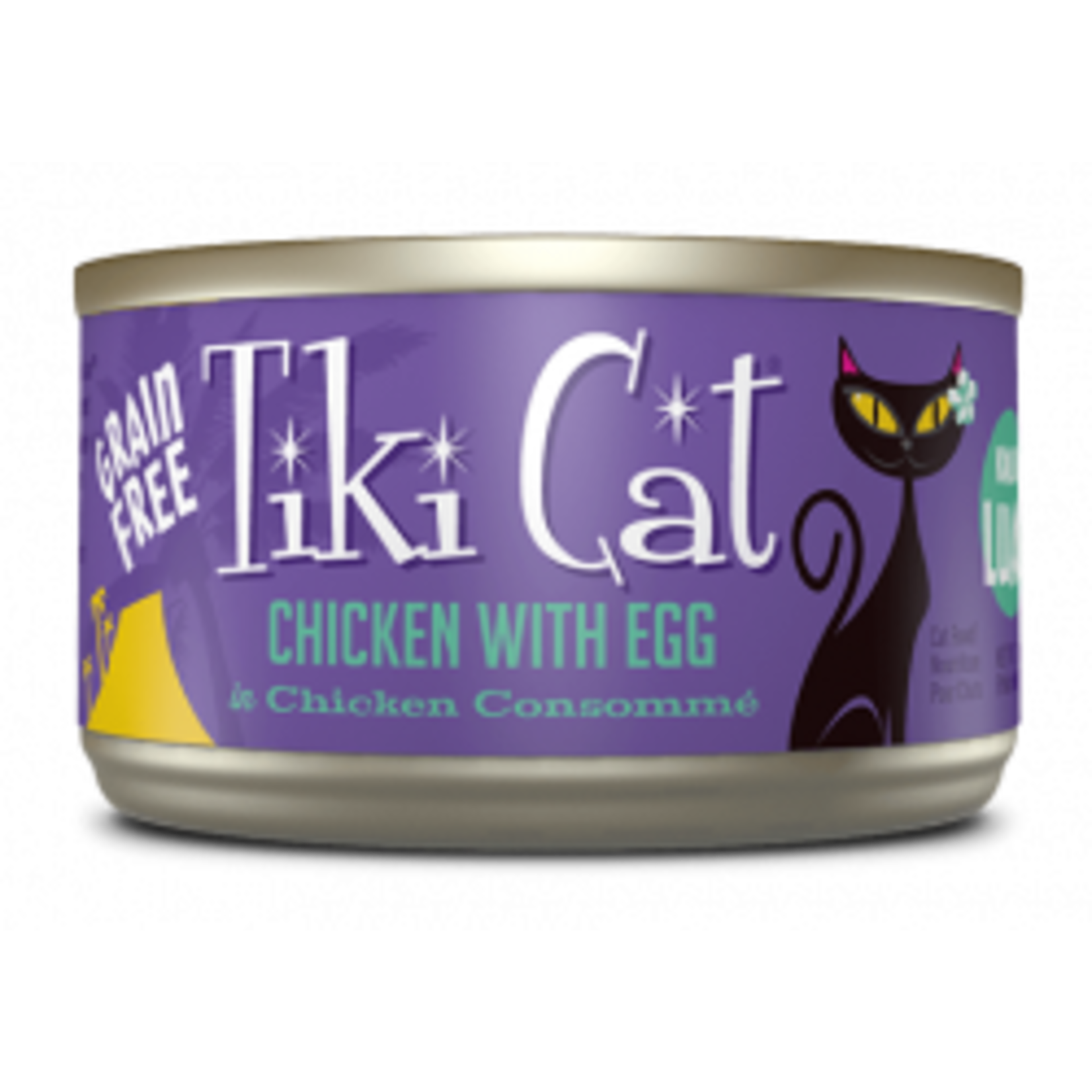 Tiki Cat & Tiki Dog Tiki Cat Luau Koolina Chicken with Egg Canned Cat Food 2.8oz