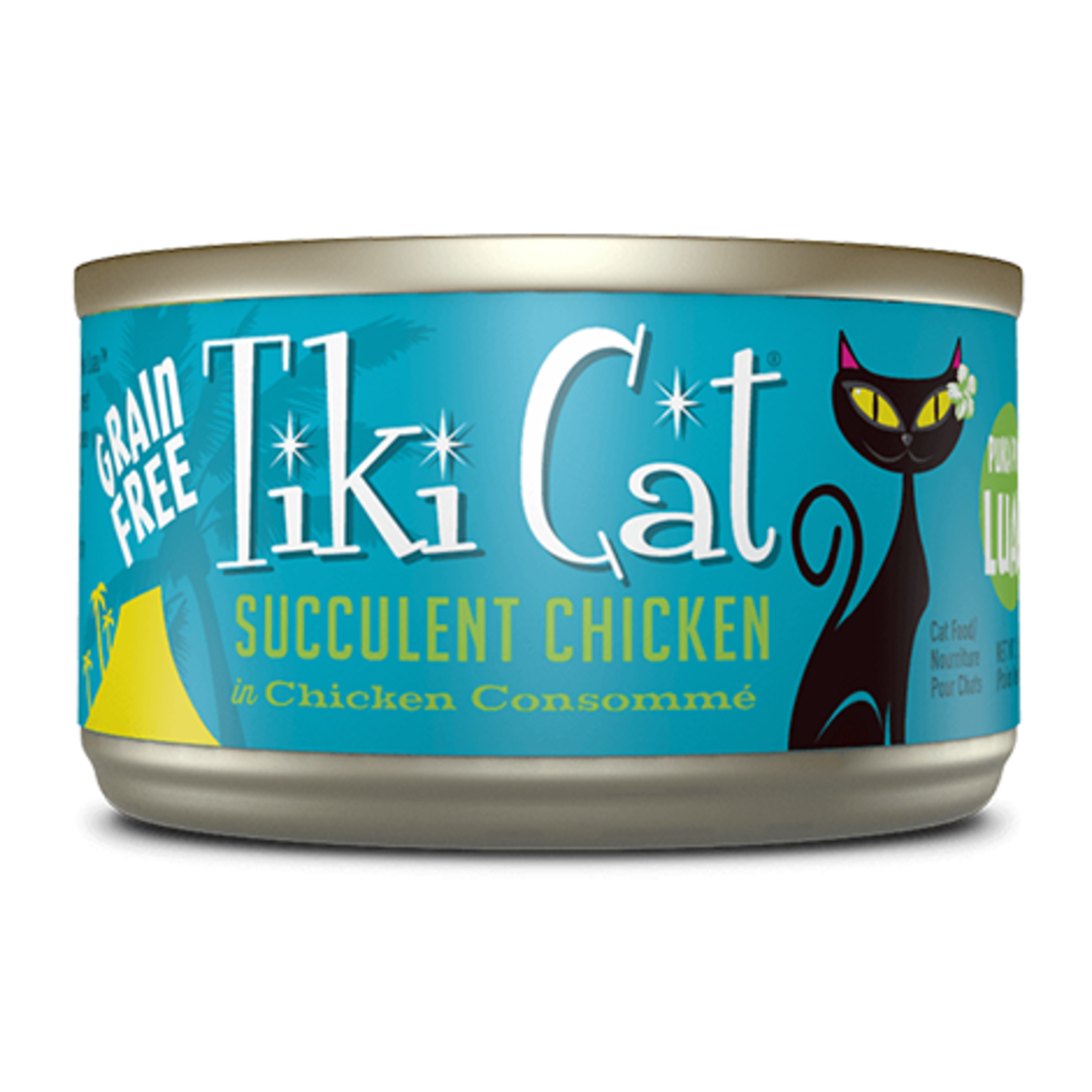 Tiki Cat & Tiki Dog Tiki Cat Luau Puka Puka Chicken Canned Cat Food 2.8oz