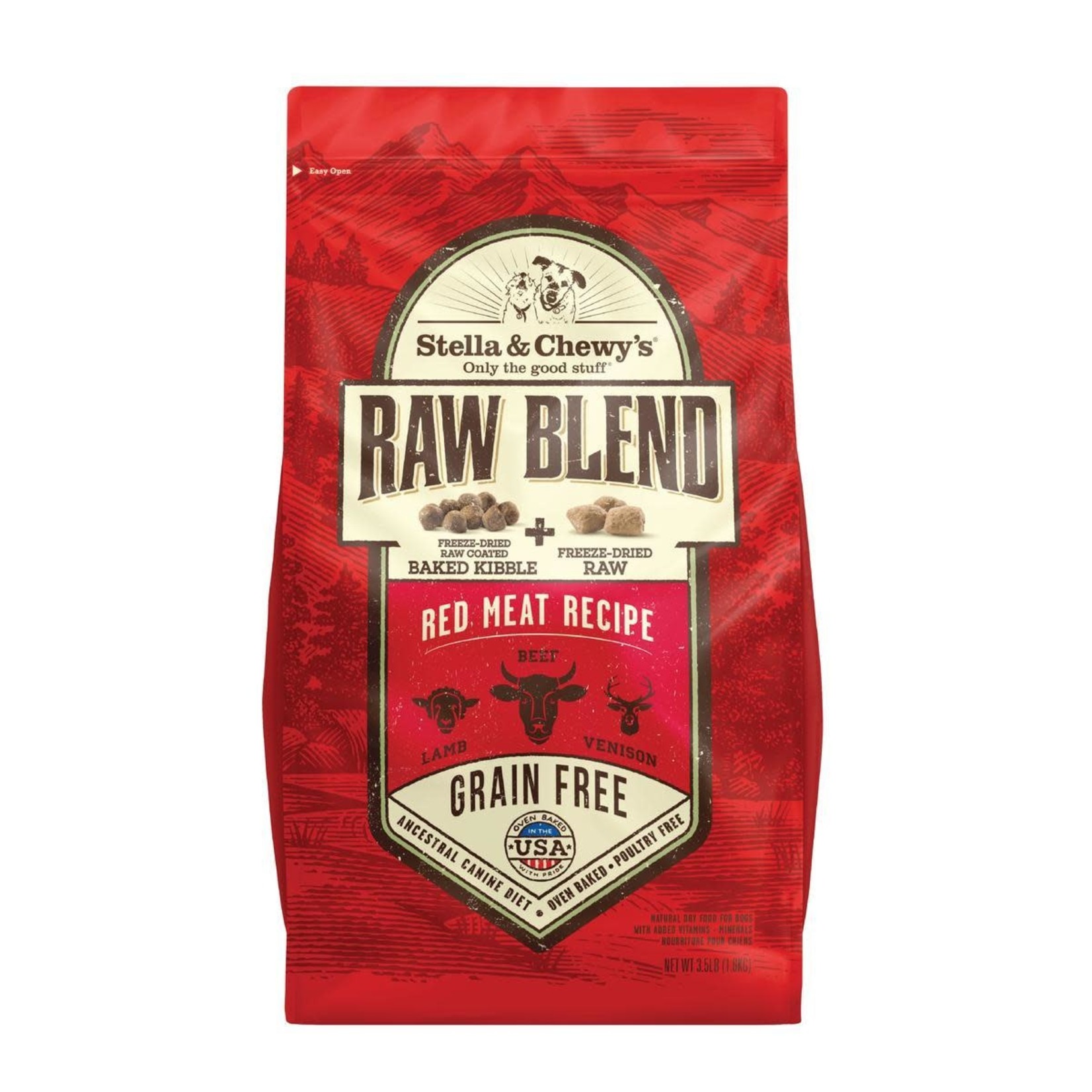 Stella & Chewys Stella & Chewy's Raw Blend Red Meat Dog Food