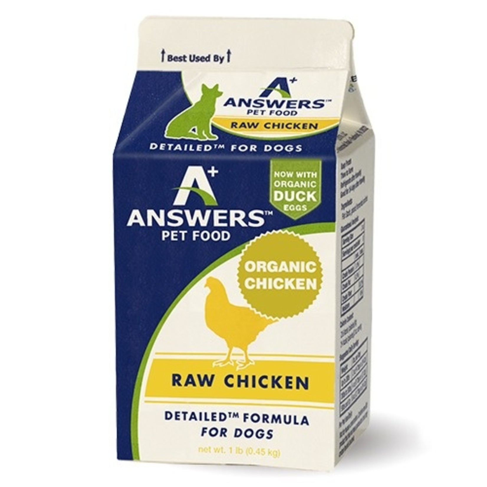 Answers Answers Detailed Raw Chicken Dog Food