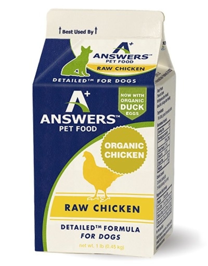 Answers Detailed Chicken Dog Food St Petersbark, LLC