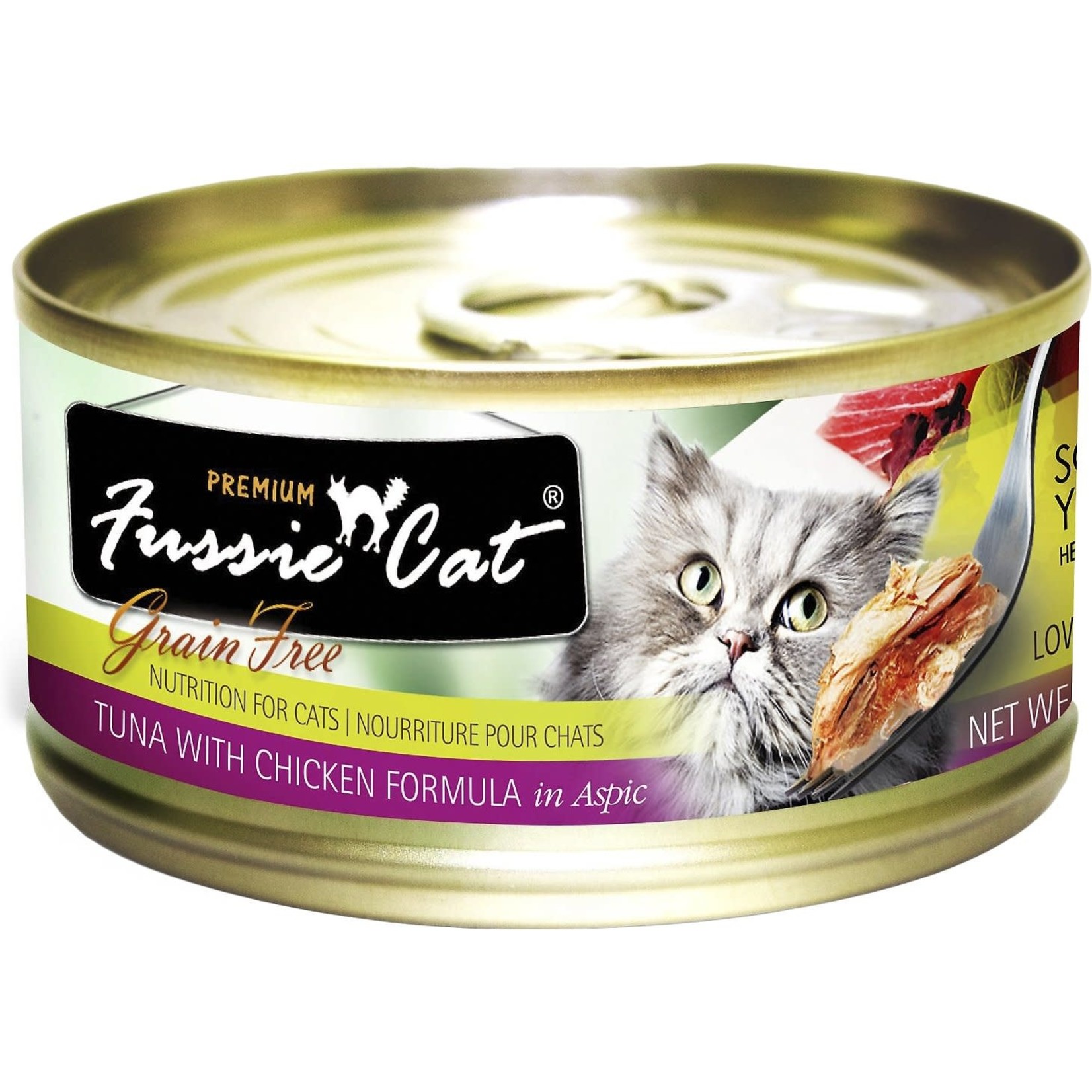 Fussie Cat Fussie Cat Tuna With Chicken Canned Cat Food 2.82oz - Final Sale - No returns/exchanges