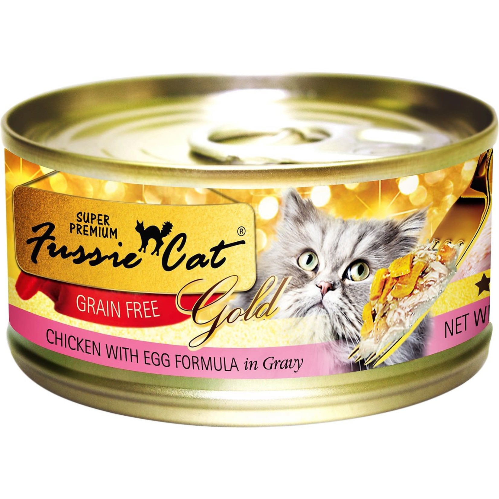Fussie Cat Fussie Cat Chicken With Egg Canned Cat Food 2.82oz
