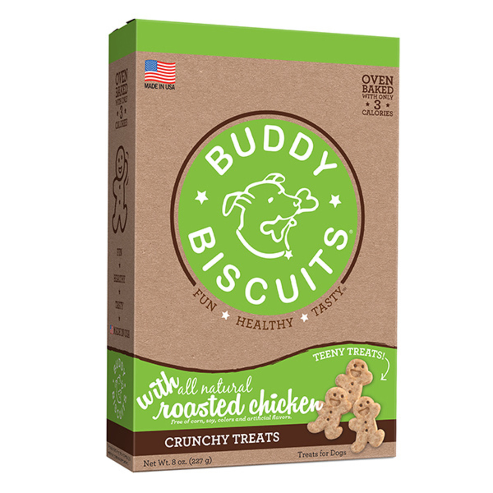 Cloud Star Buddy Biscuits Itty Bitty Oven Baked Roasted Chicken Dog Treats 8oz
