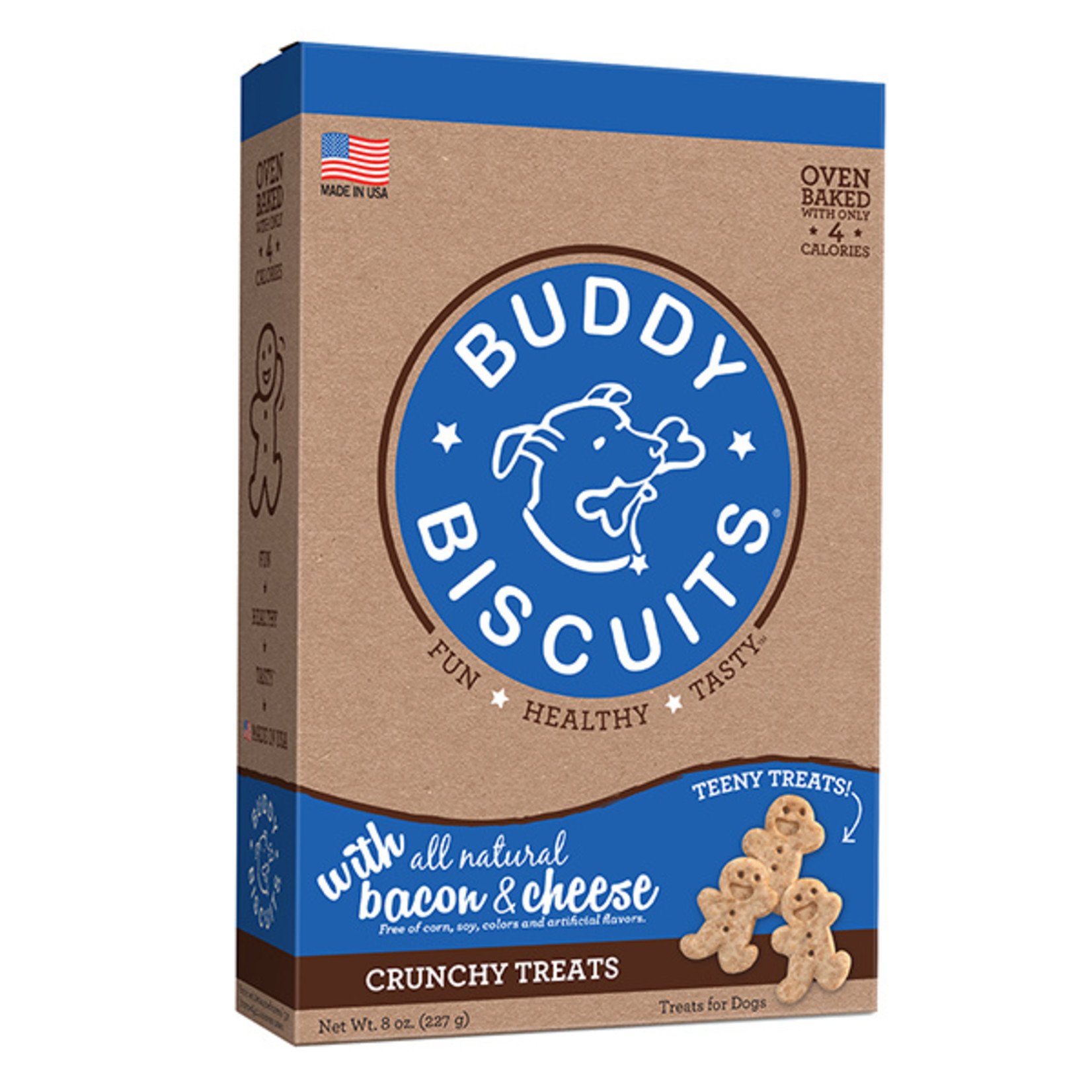 Cloud Star Buddy Biscuits Itty Bitty Oven Baked Bacon & Cheese Dog Treats 8oz