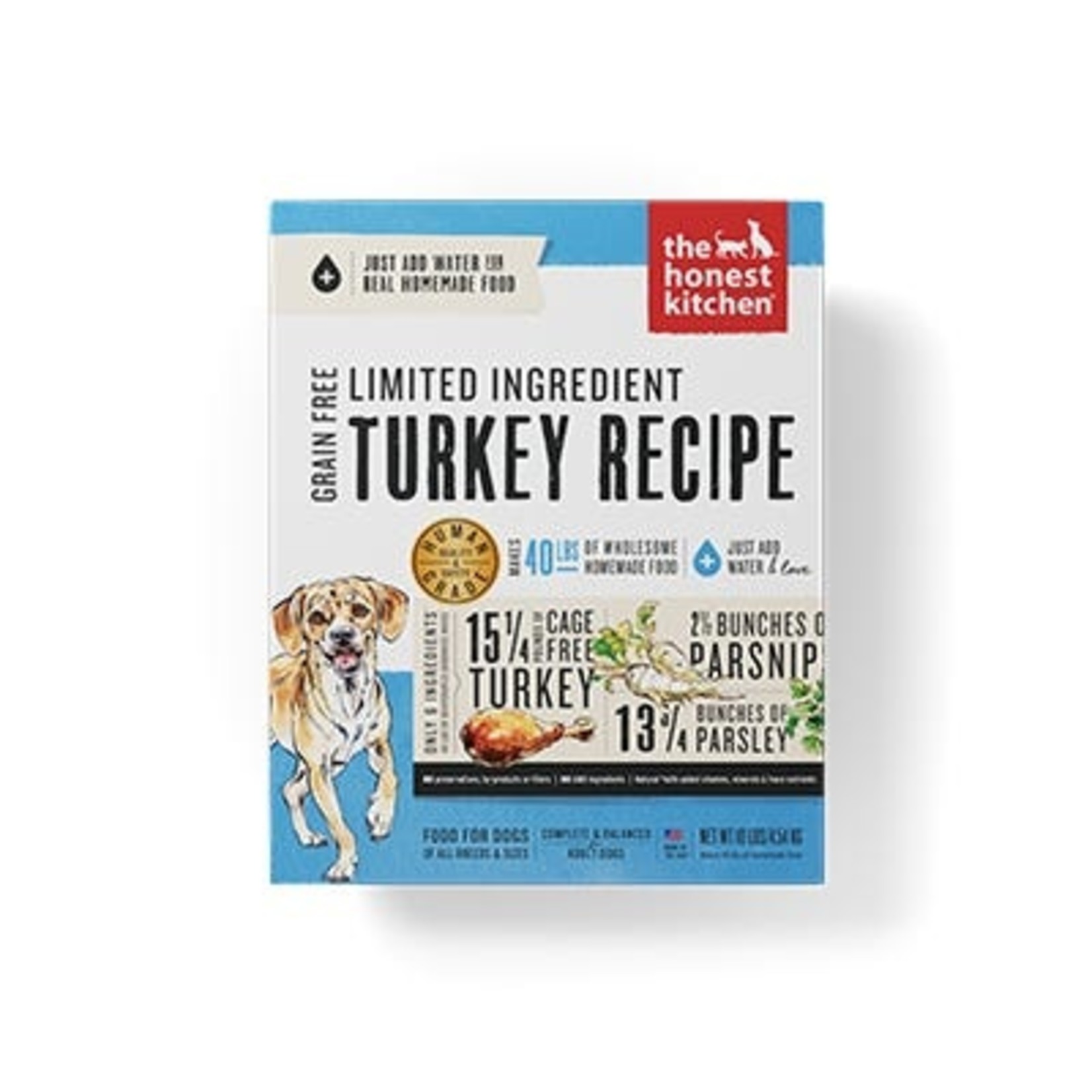 Honest Kitchen Marvel Dehydrated Limited Ingredient Turkey Dog Food 4lb