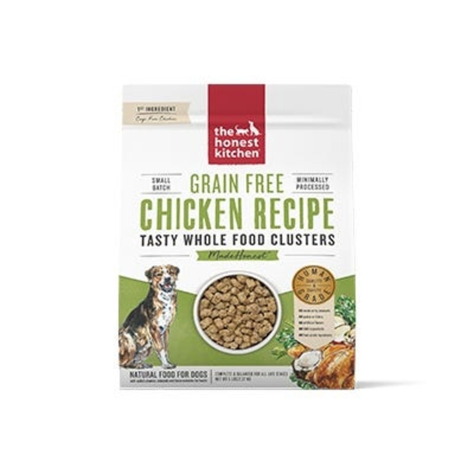 Honest Kitchen Whole Food Clusters Grain Free Chicken Dog Food