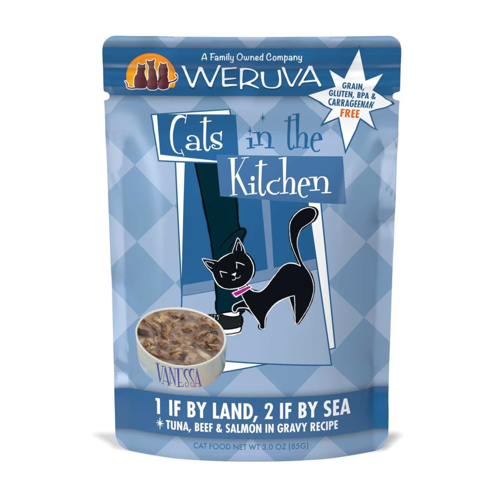 Weruva Weruva CITK 1 if By Land, 2 if By Sea Cat Pouch 3oz