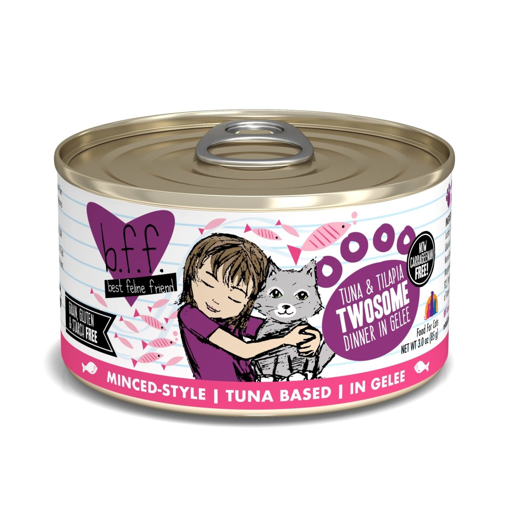 Weruva Weruva BFF Tuna & Tilapia Twosome Cat Can 3oz