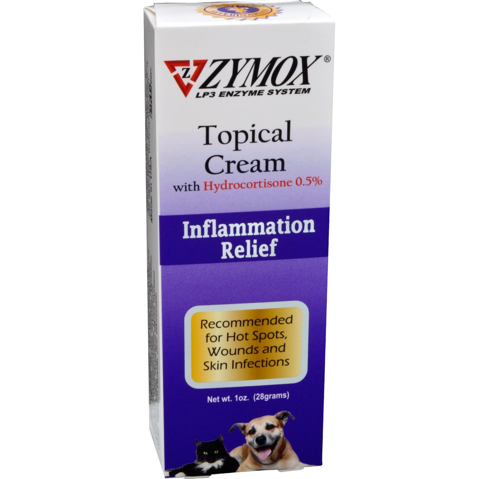 Zymox ZYMOX Topical Cream .5% Hydrocortisone Tube 1oz