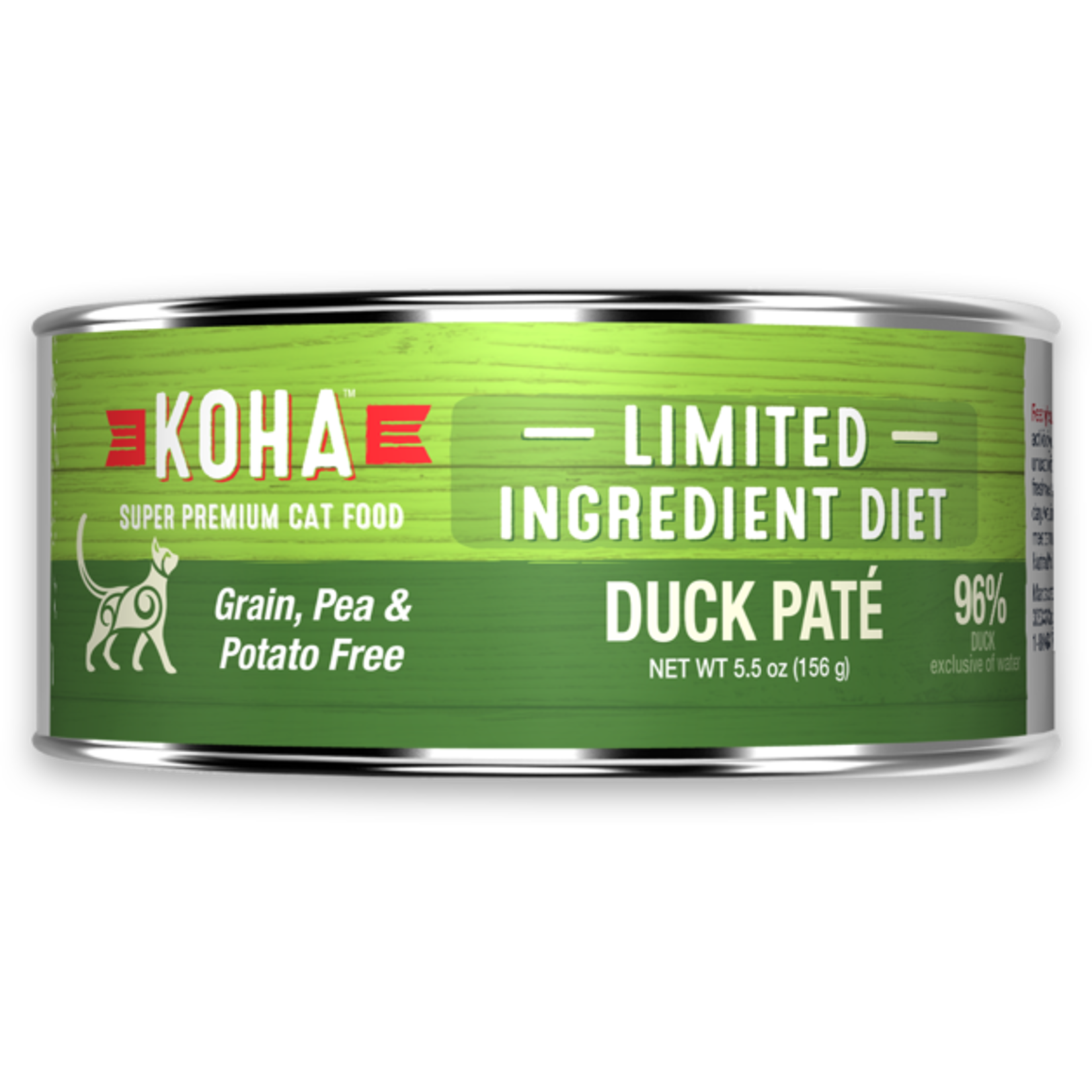 Koha KOHA Limited Ingredient Diet Duck Pate Canned Cat Food 5.5oz