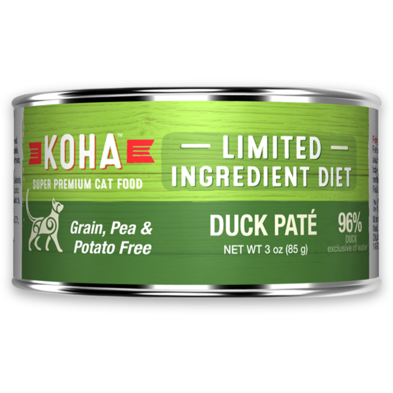 Koha KOHA Limited Ingredient Diet Duck Pate Canned Cat Food 3oz