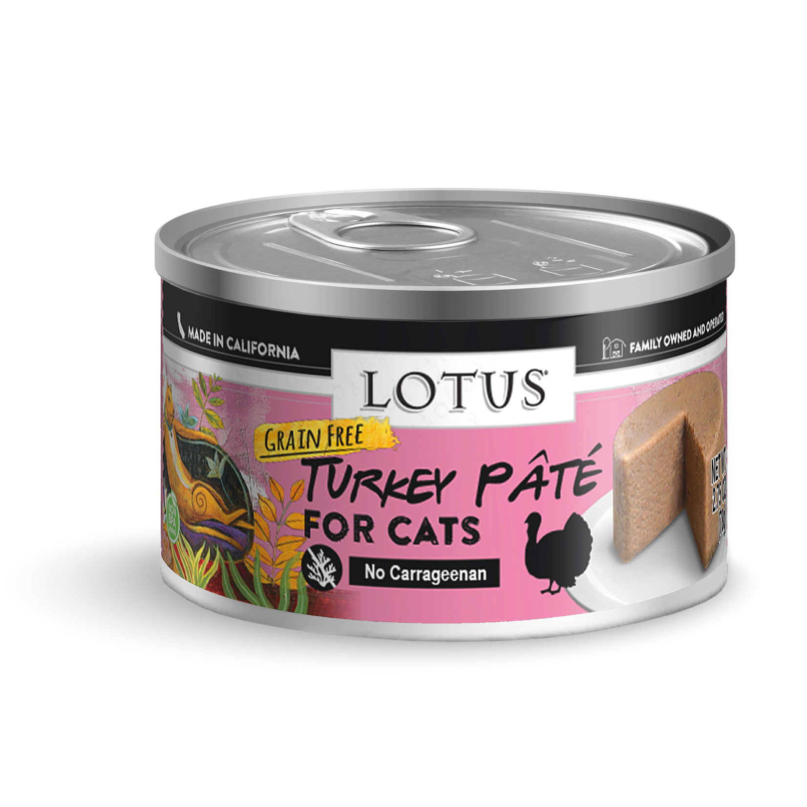 Lotus Lotus Turkey Pate Cat Canned Food