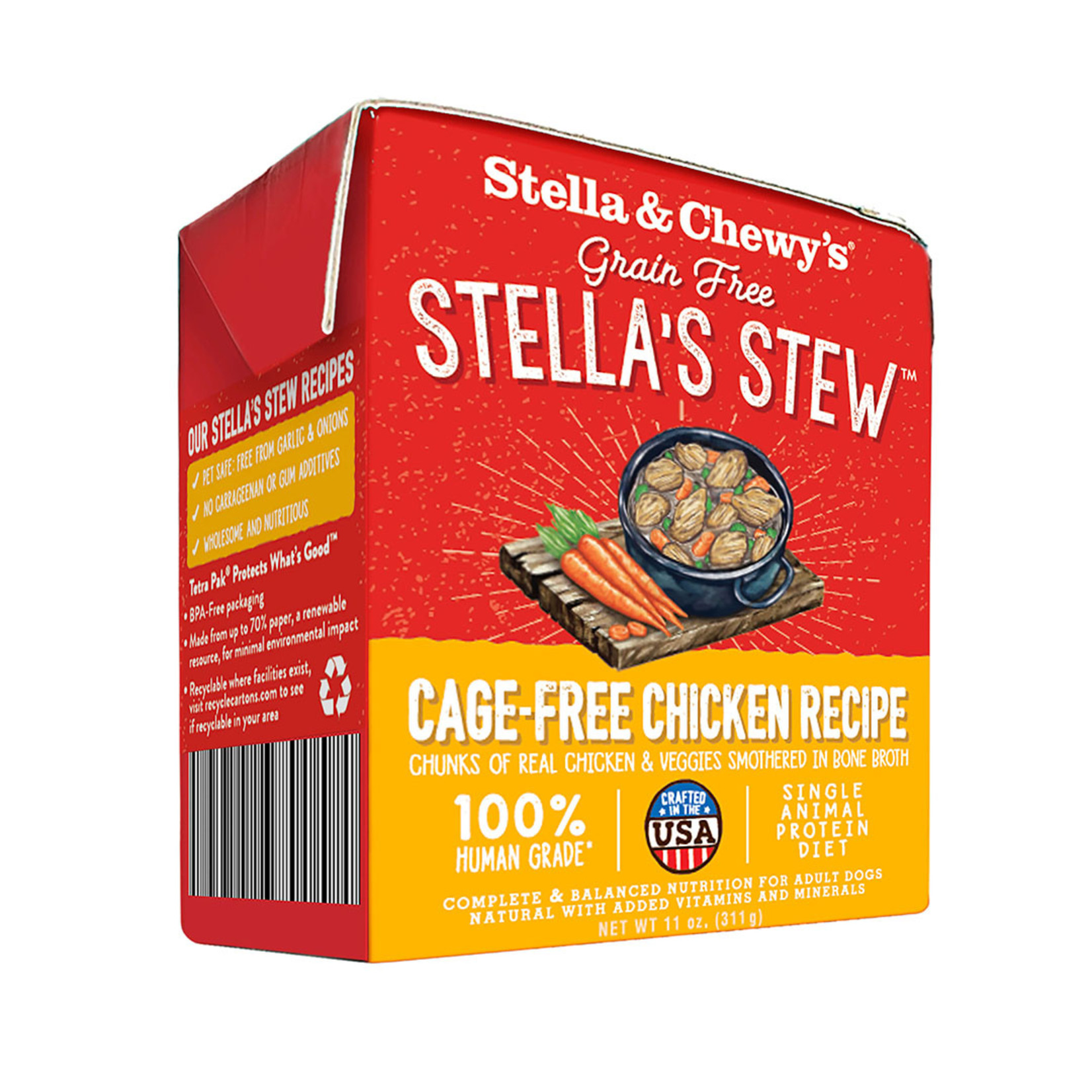 Stella & Chewys Stella & Chewy's Stew Cage-Free Chicken Canned Dog Food 11oz