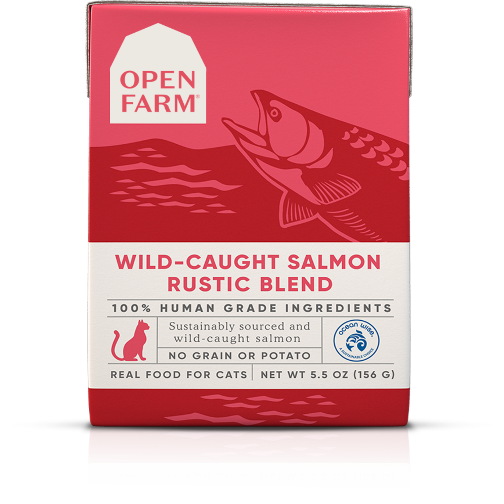 Open Farm Open Farm Wild-Caught Salmon Rustic Blend Canned CAT Food 5.5oz