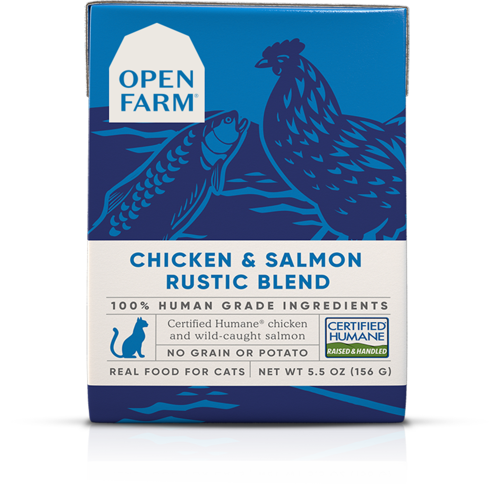 Open Farm Open Farm Chicken & Salmon Rustic Blend Canned CAT Food 5.5oz