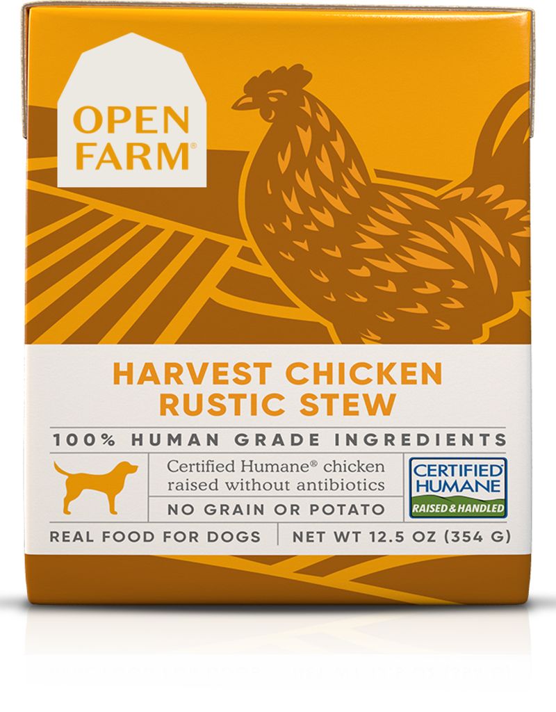 OPEN FARM Chicken Rustic Stew Can DOG 12.5oz St Petersbark, LLC