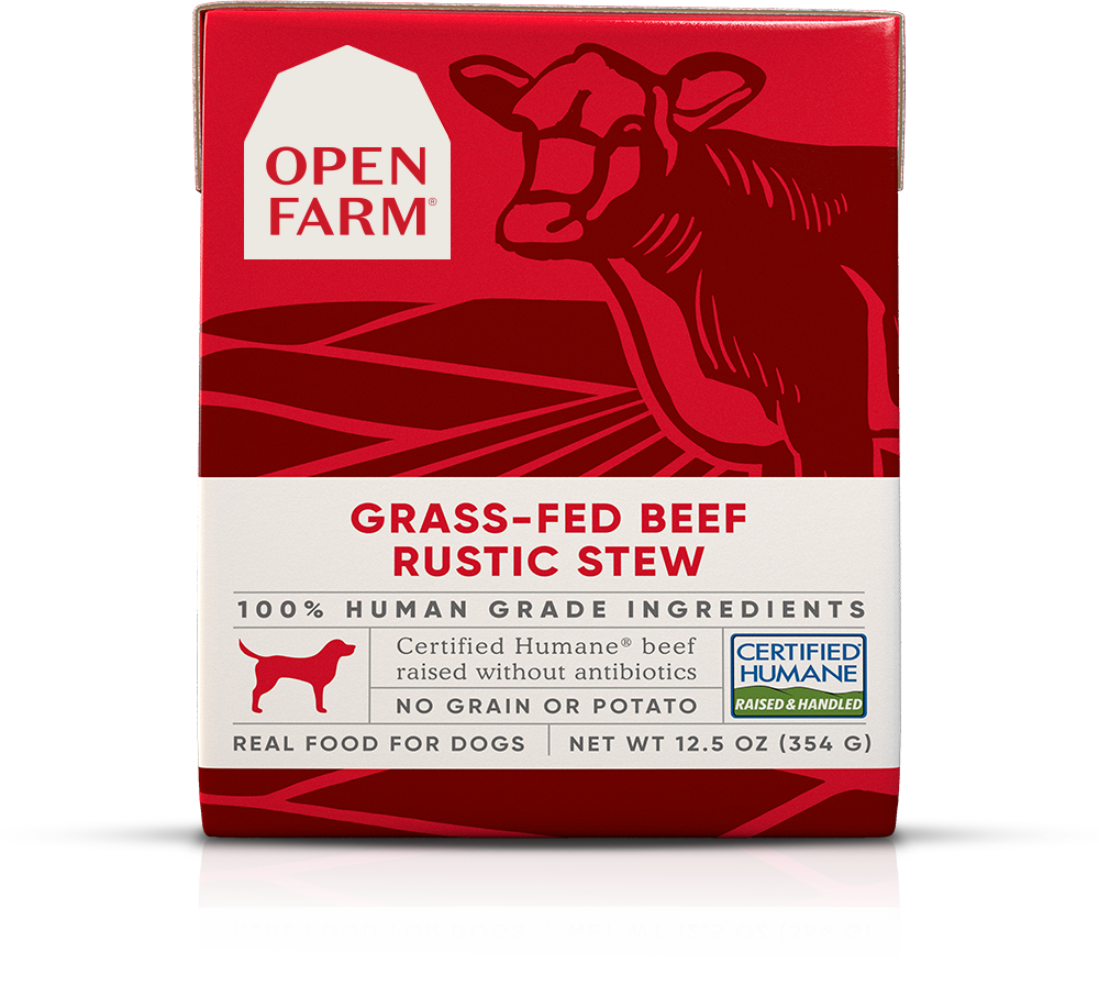 OPEN FARM Beef Rustic Stew Can DOG 12.5oz St Petersbark, LLC