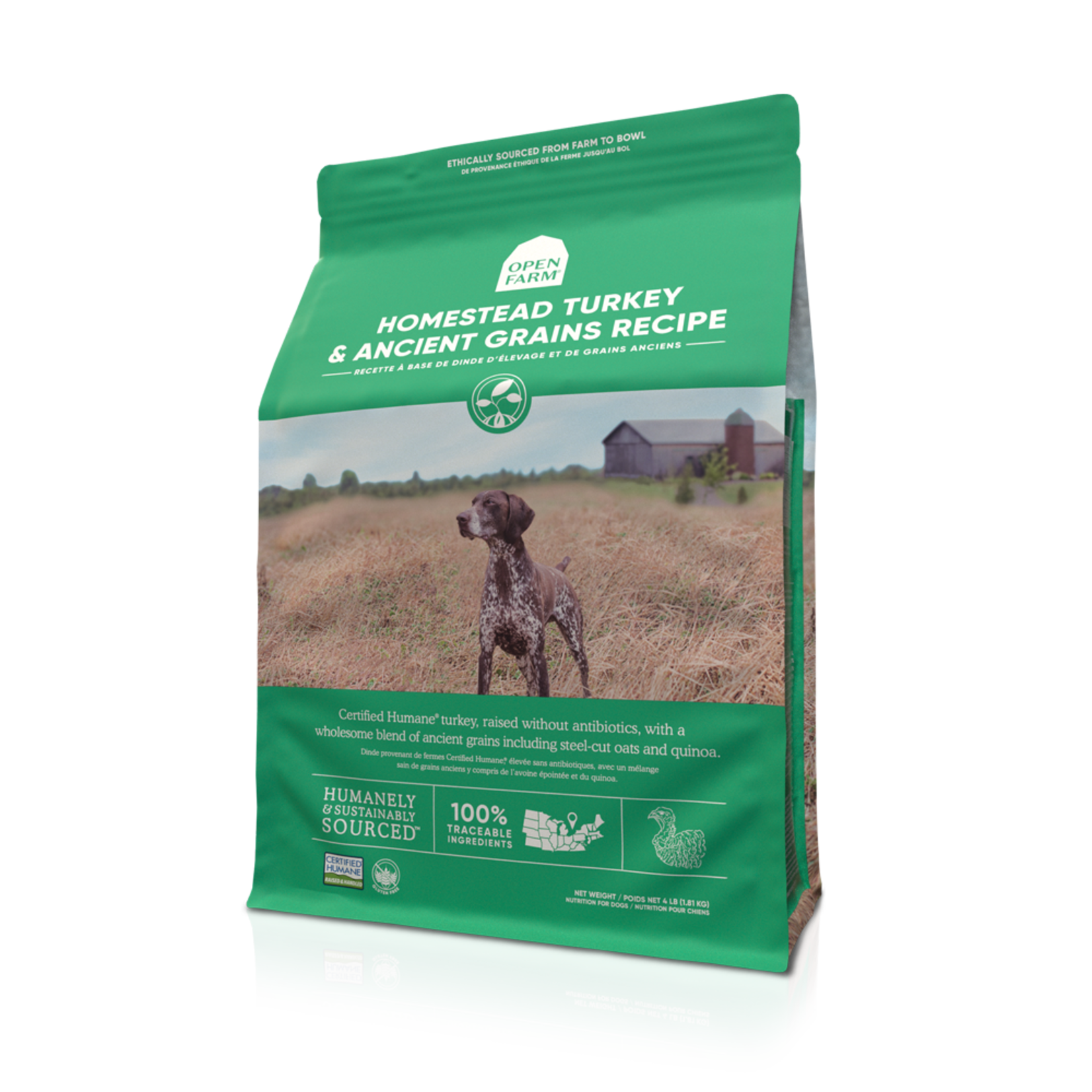 Open Farm Open Farm Ancient Grains & Homestead Turkey Dog Food