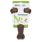 Benebone Benebone Peanut Butter  Wishbone Dog Chew Toy