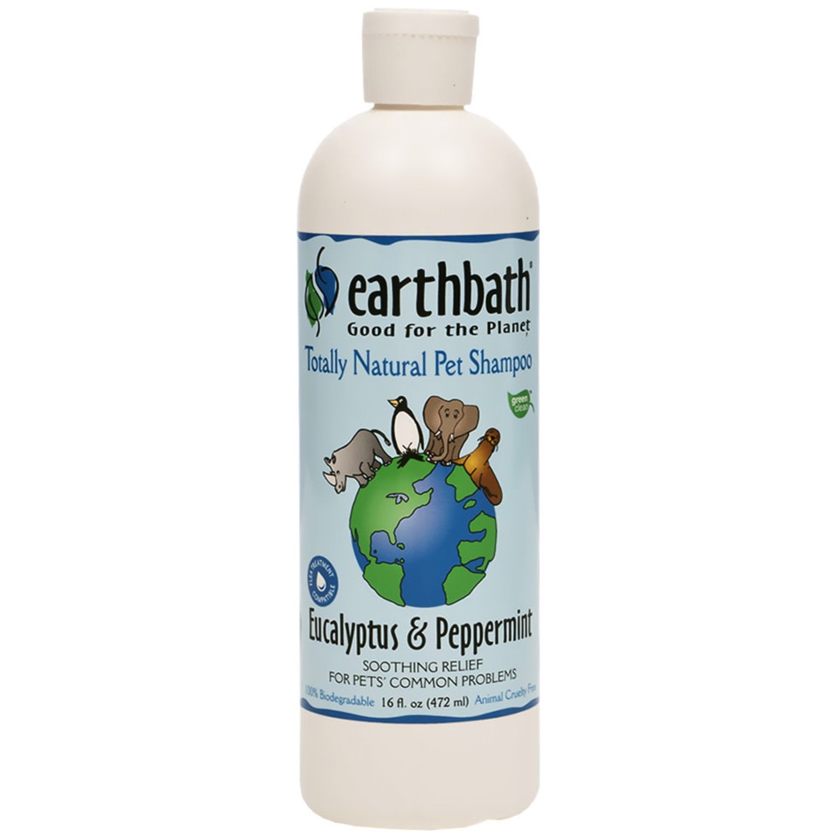 Earthbath EARTHBATH Eucalyptus Peppermint Dog Shampoo 16oz