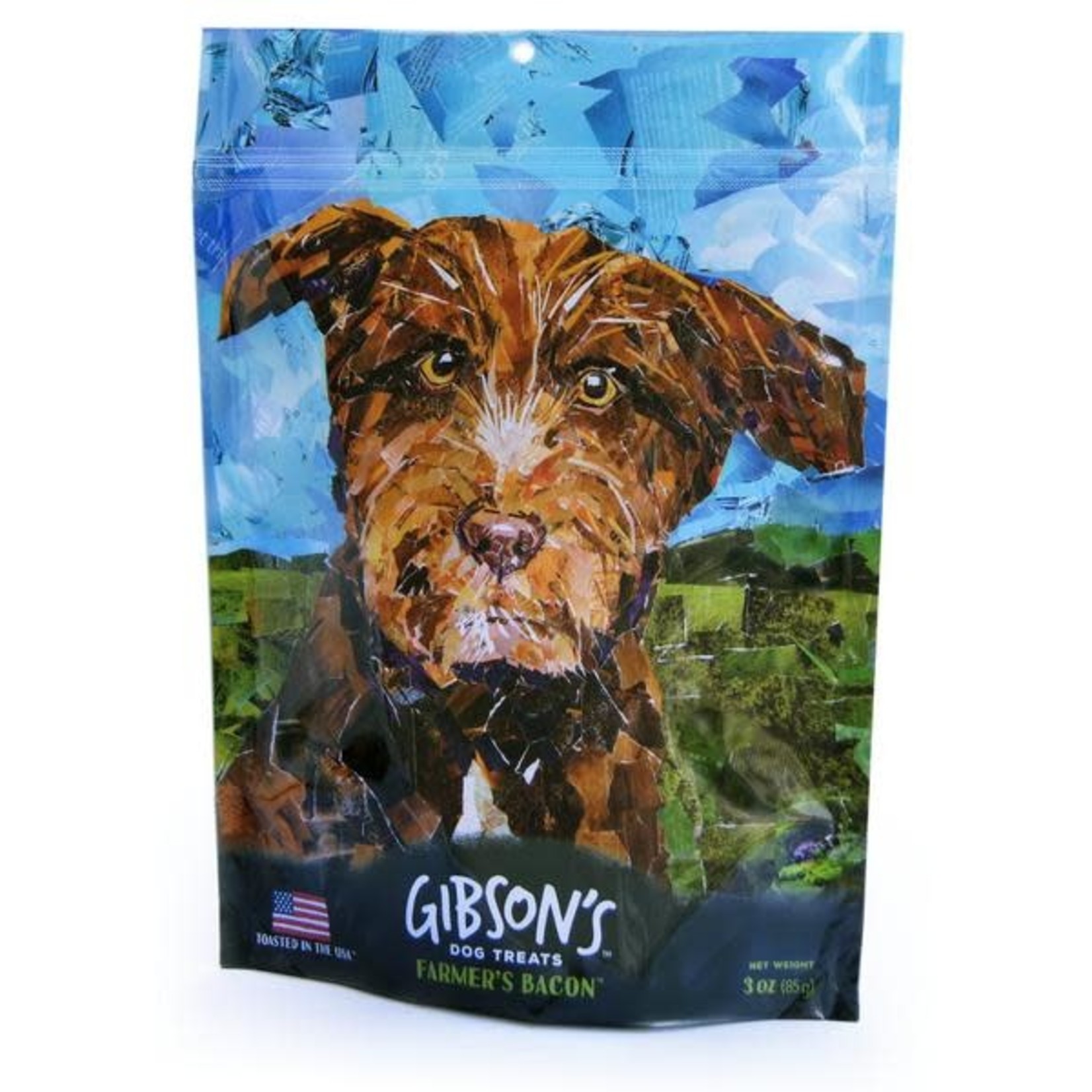 Wild Meadow Farms GIBSON'S Farmer's Bacon Jerky Dog Treats 3oz