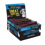 Etta Says Etta Says! Rabbit Crunchy Dog Chew 4.5"