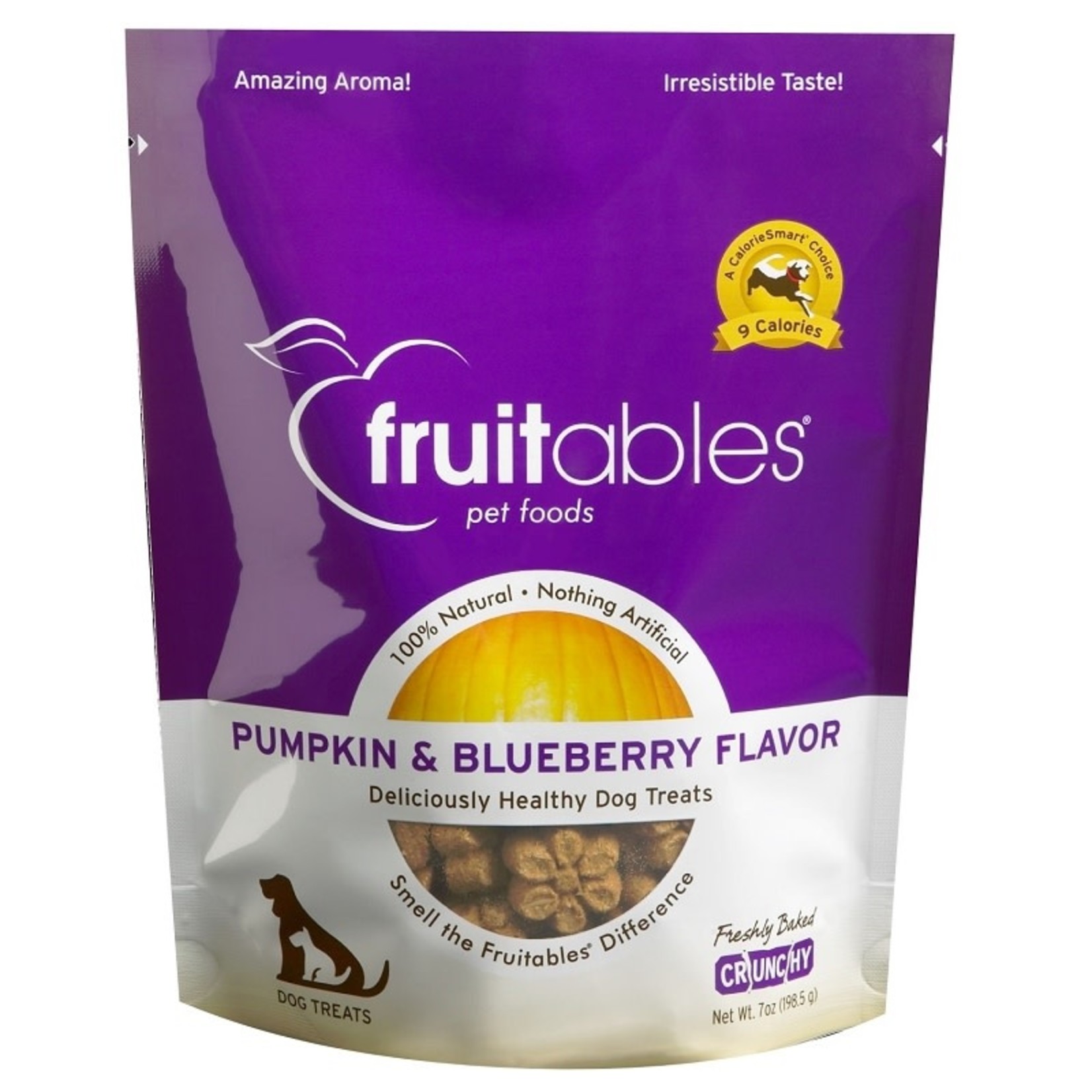 Fruitables Fruitables Pumpkin and Blueberry Dog Treats 7oz