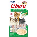 Inaba Ciao Churu Tuna with Chicken Puree Cat Treats 2oz