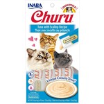 Inaba Ciao Churu Tuna & Scallop Cat Puree Treats 2oz
