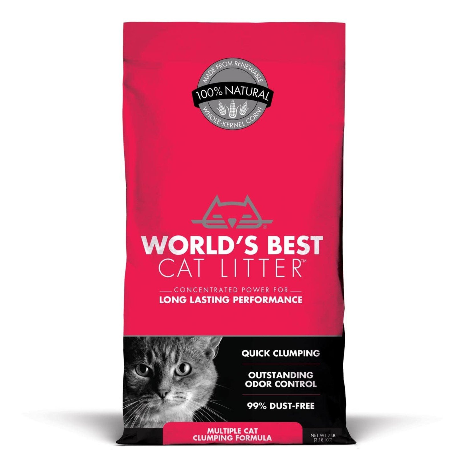 World's Best Cat Litter WB Litter Multi Cat Clumping